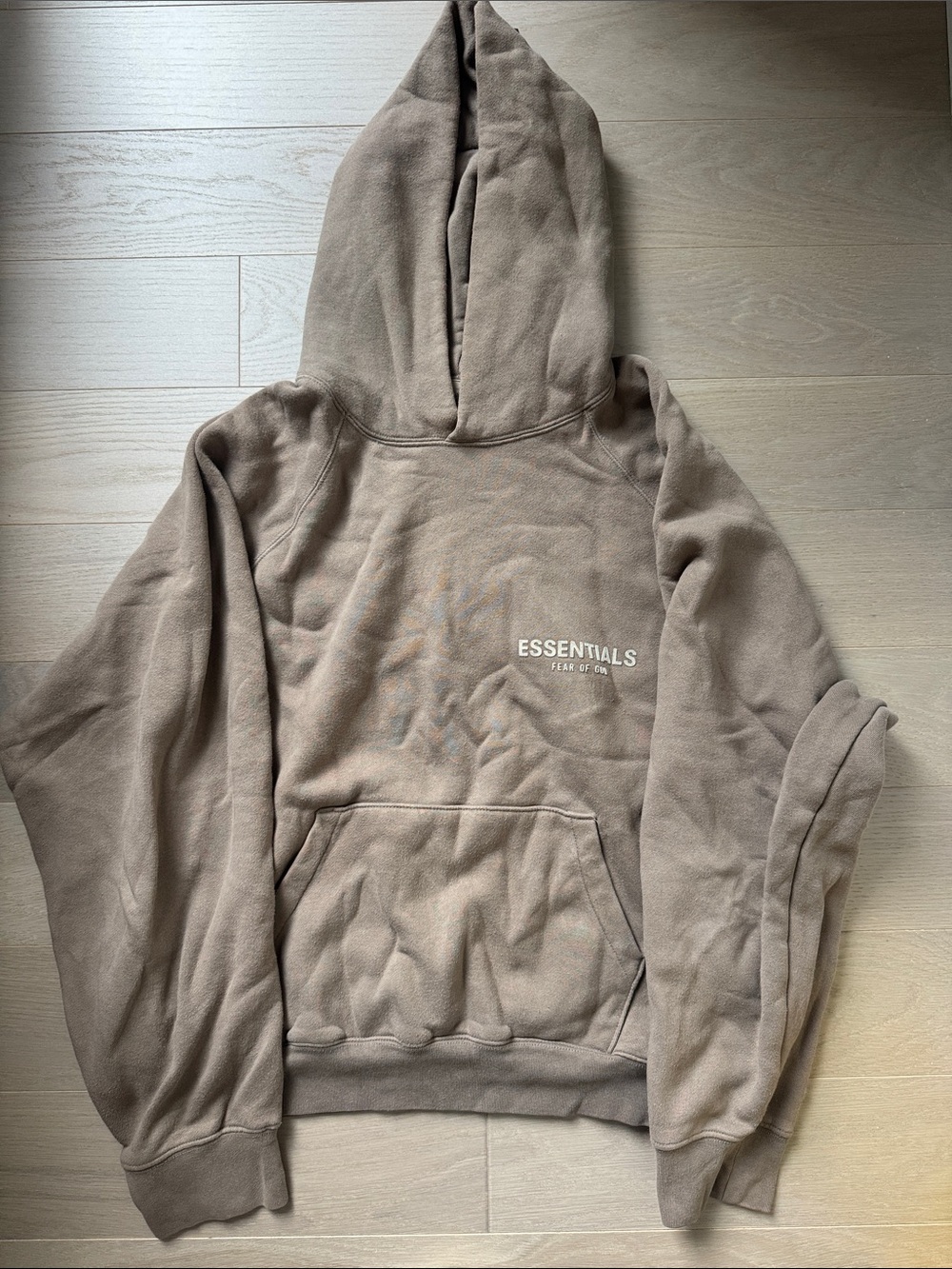ESSENTIALS Taupe Pullover Hoodie